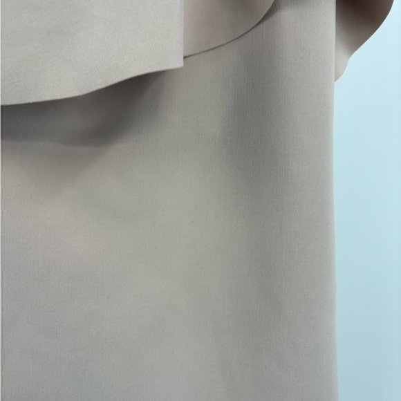 Elizabeth and James one shoulder pink ruffle sheath Jerard ponte Dress size 2 - Picture 9 of 16